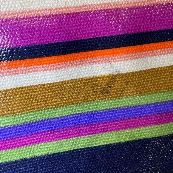 Fossil Striped Coated Canvas Crossbody Bag - Picture 6 of 8